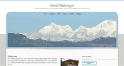 Desktop Screenshot of hotelratnagiri.com